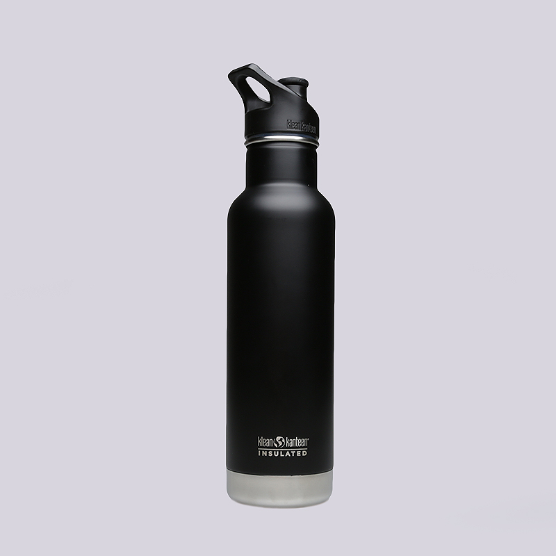 черная бутылка Stussy Matte Water Bottle 592ML 138578-black - цена, описание, фото 2